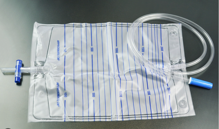 Urine bags 2L with T- valve and NRV